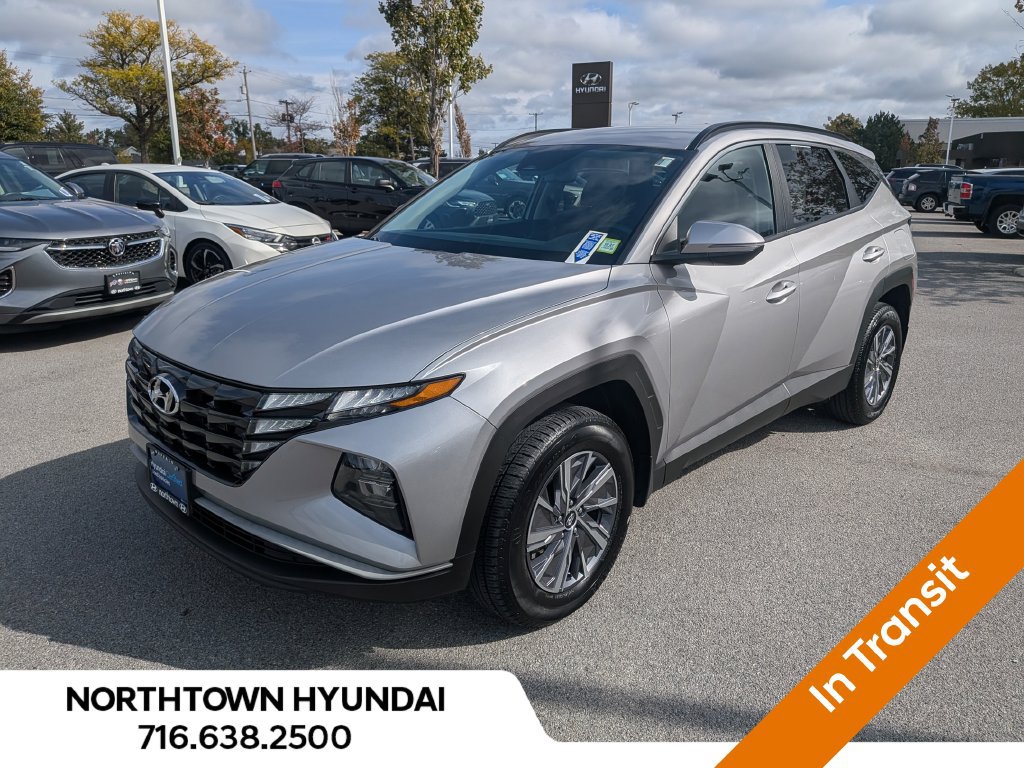 Certified 2022 Hyundai Tucson Blue AWD/4WD image 1