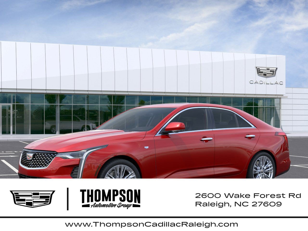 New 2025 Cadillac CT4 Premium Luxury w/ Technology Package AWD/4WD image 2