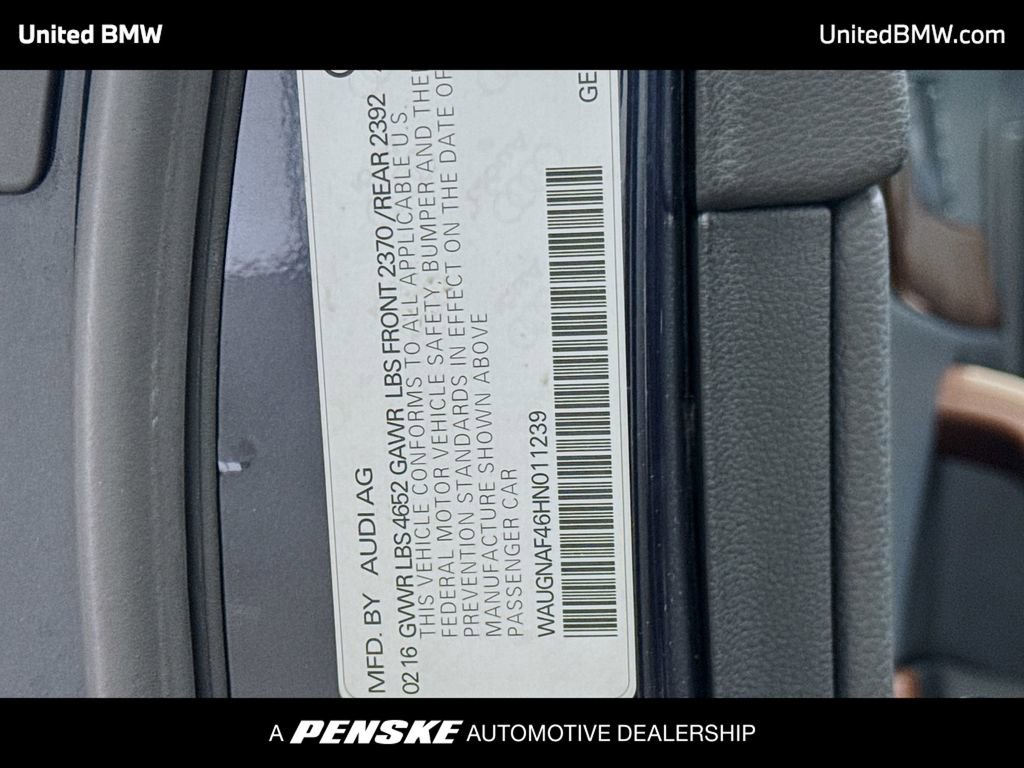 Used 2017 Audi A4 2.0T Premium FWD image 14