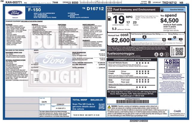 New 2026 Ford F150 XLT w/ Equipment Group 302A MID AWD/4WD video 3