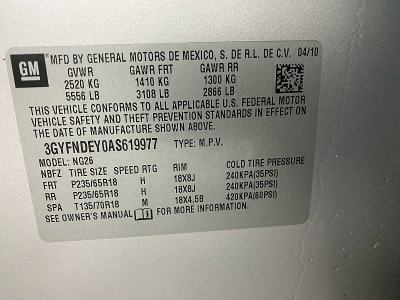 Used 2010 Cadillac SRX Luxury image 28