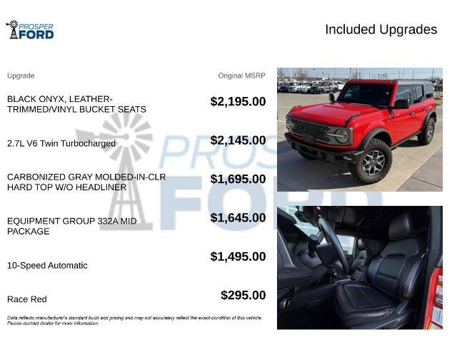 Certified 2024 Ford Bronco Badlands image 3