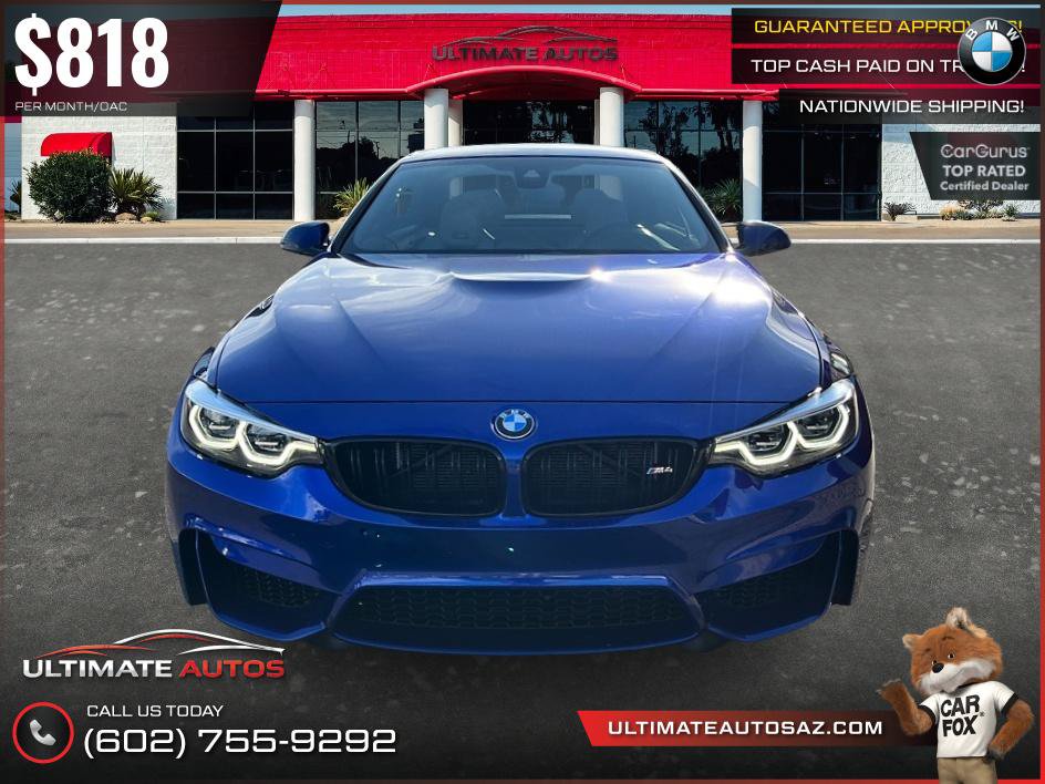 Used 2020 BMW M4 Convertible w/ Competition Package RWD image 6