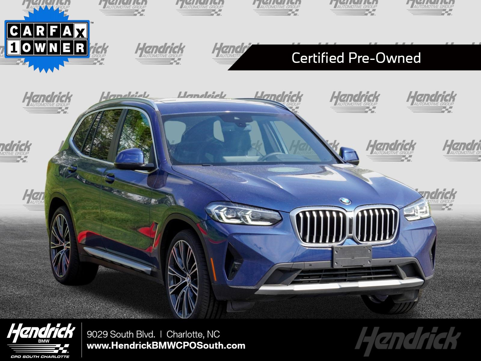 Certified 2023 BMW X3 sDrive30i w/ Premium Package RWD image 1