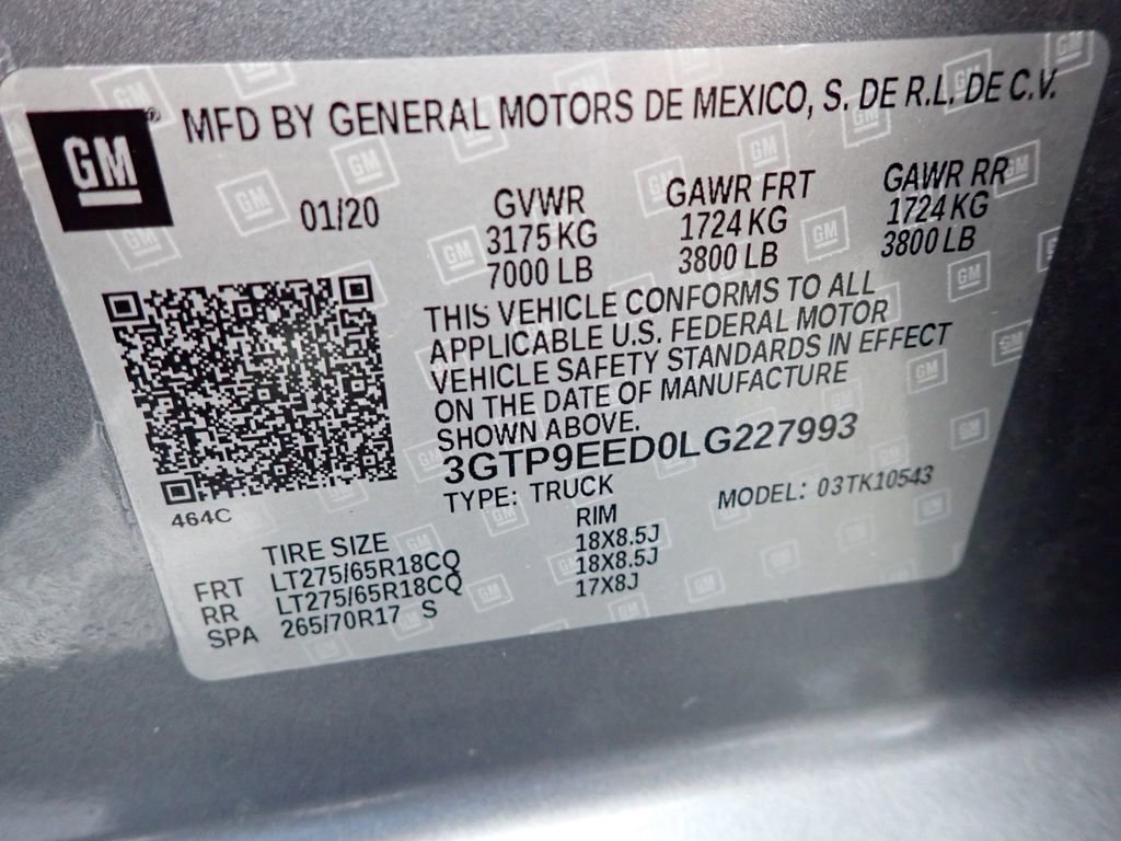 Used 2020 GMC Sierra 1500 AT4 w/ AT4 Premium Package AWD/4WD image 49