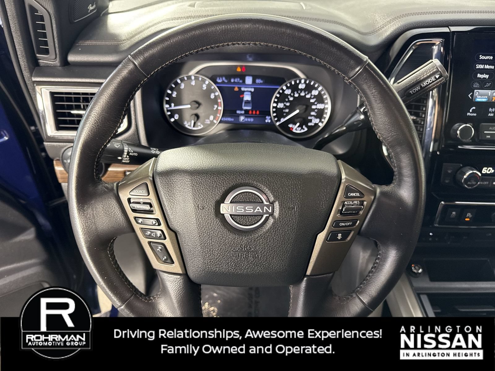 Certified 2023 Nissan Titan Platinum Reserve w/ Off Road Protection Package AWD/4WD image 13
