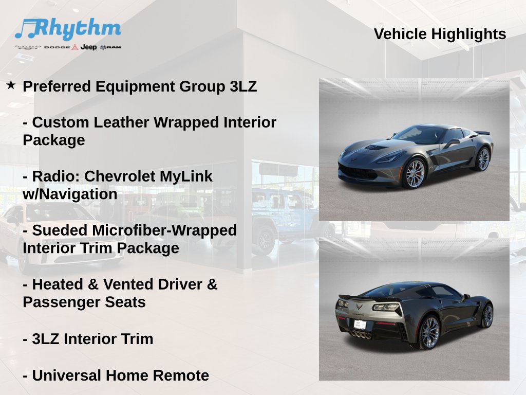 Used 2016 Chevrolet Corvette Z06 w/ 3LZ Preferred Equipment Group RWD image 11