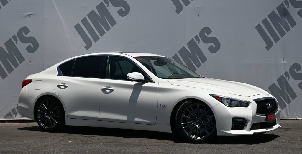 Used 2016 INFINITI Q50 Red Sport 400 RWD image 3