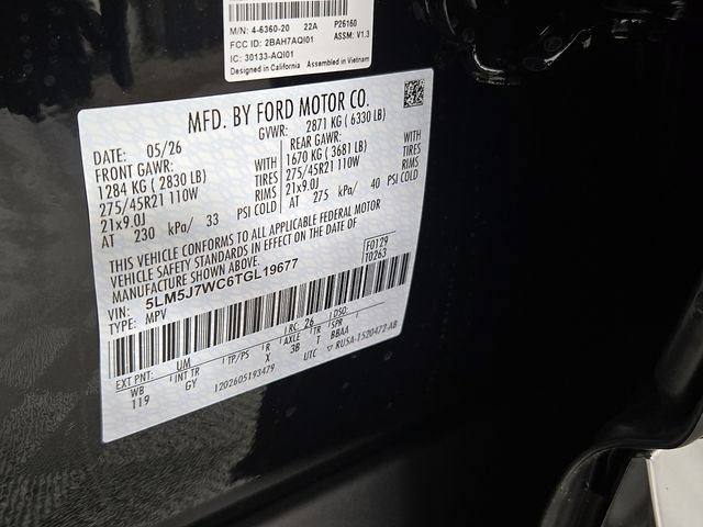 New 2026 Lincoln Aviator Reserve w/ Illumination Package RWD image 21