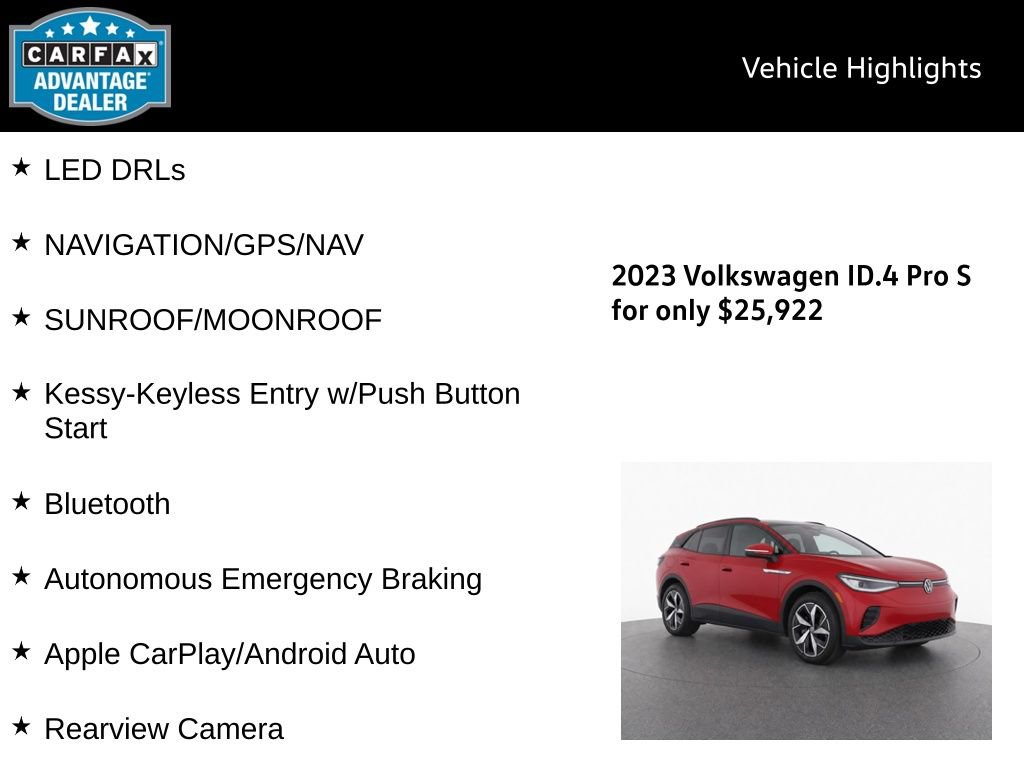 Certified 2023 Volkswagen ID.4 Pro S AWD/4WD image 5