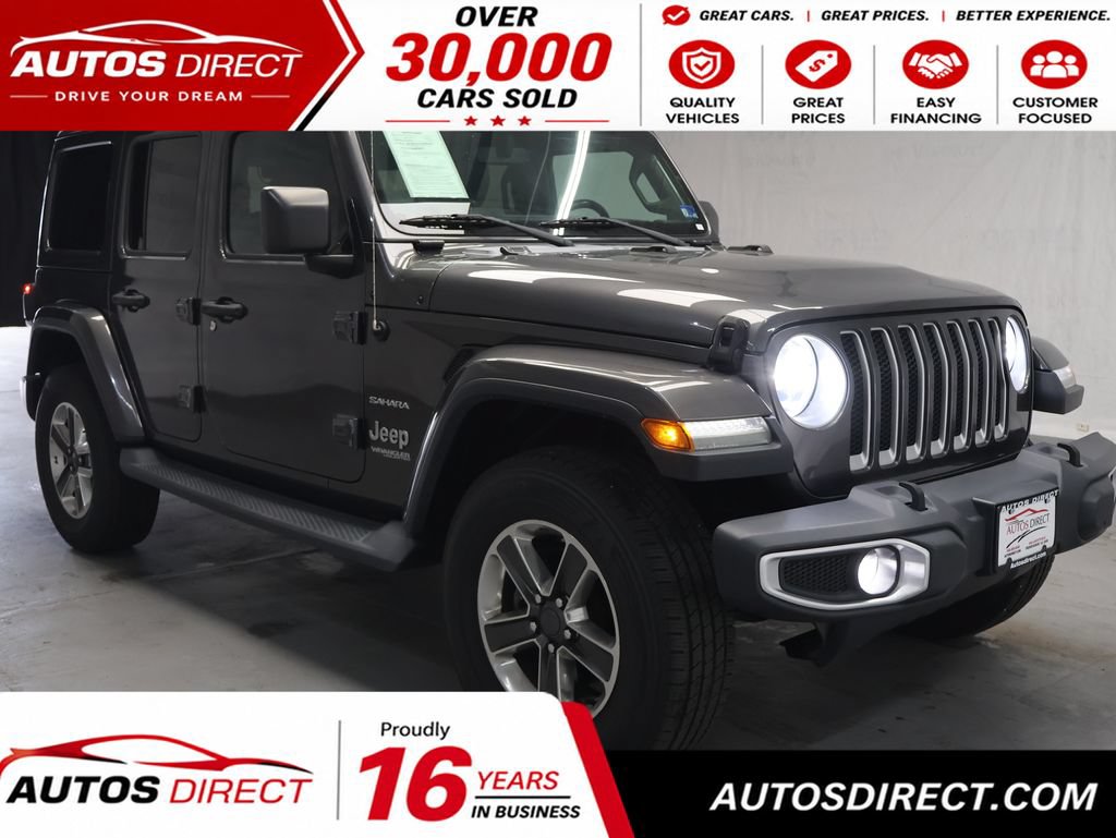 Used 2018 Jeep Wrangler Unlimited Sahara w/ Dual Top Group
