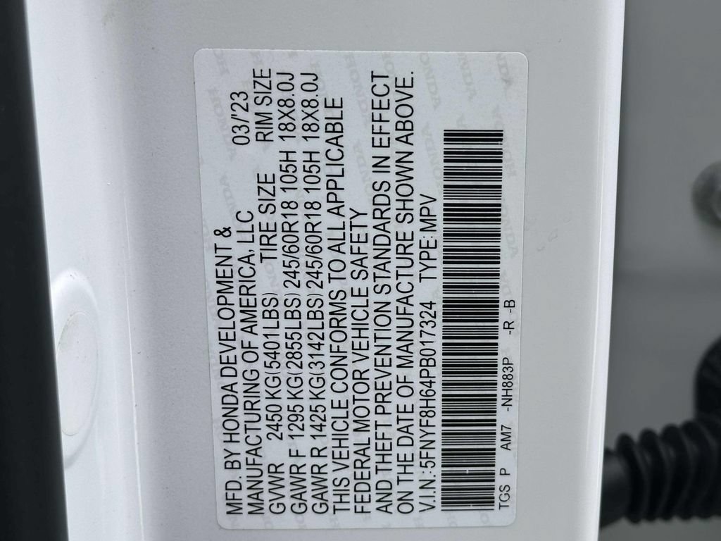 Certified 2023 Honda Passport TrailSport image 16