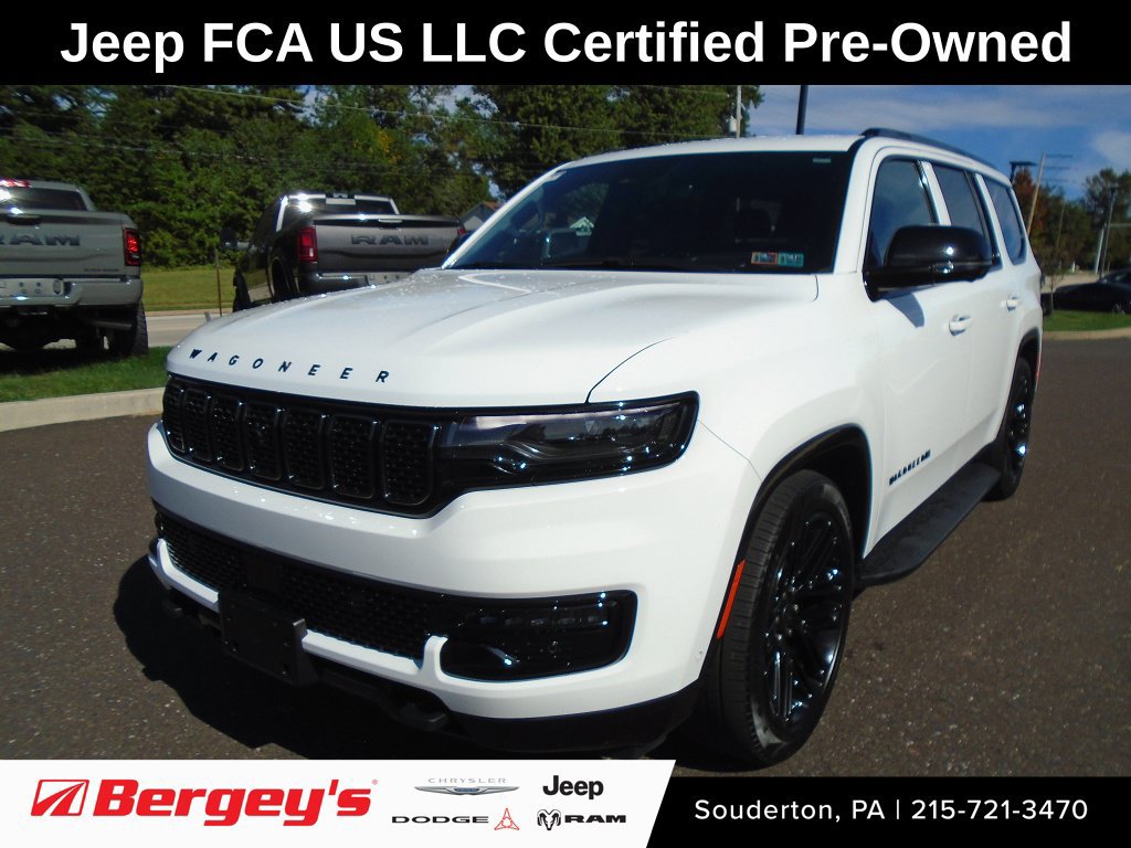 Certified 2025 Jeep Wagoneer Series II w/ Convenience Group I