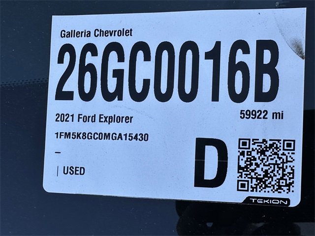 Used 2021 Ford Explorer ST w/ Equipment Group 401A image 33