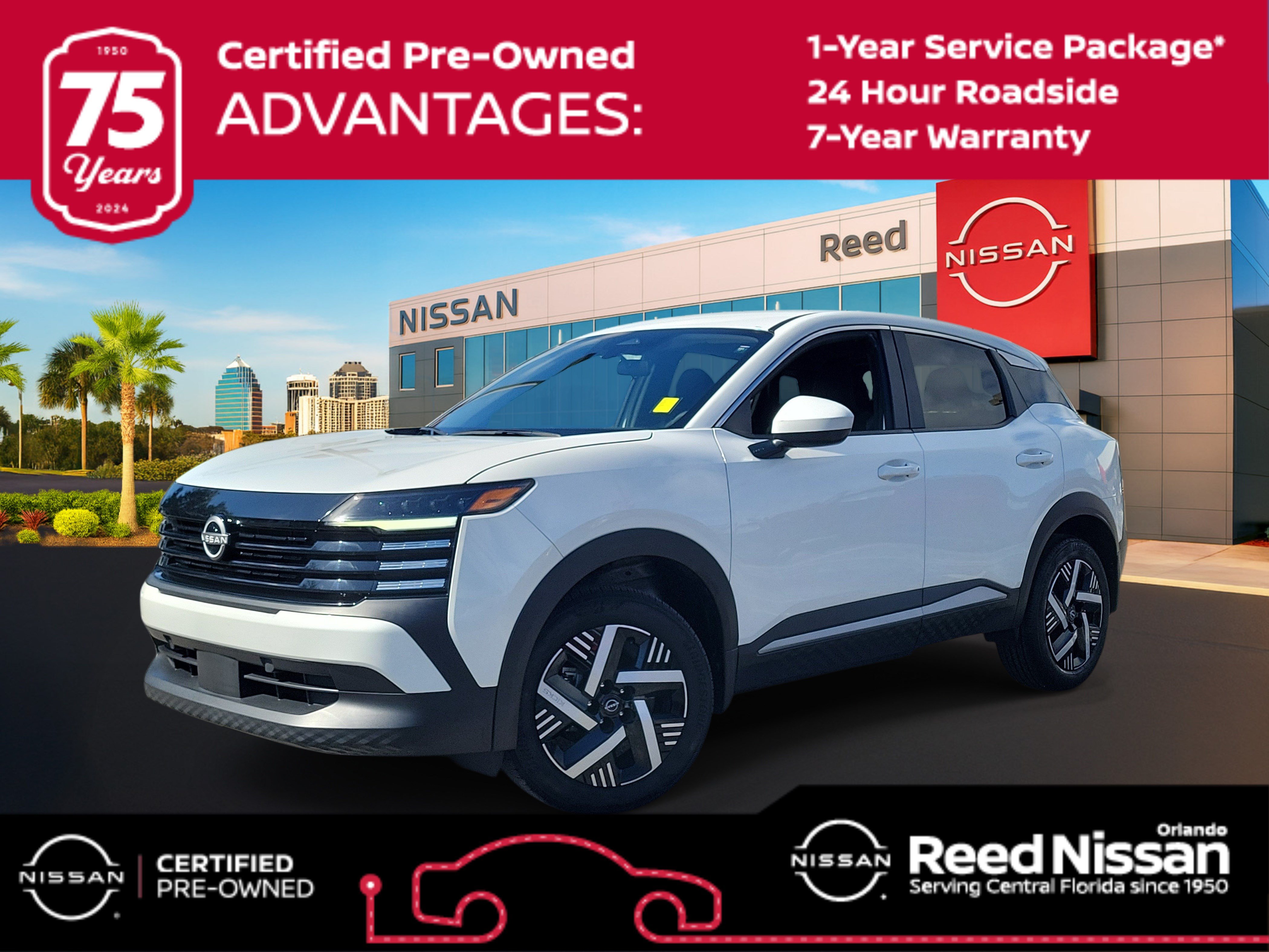 Certified 2025 Nissan Kicks SV