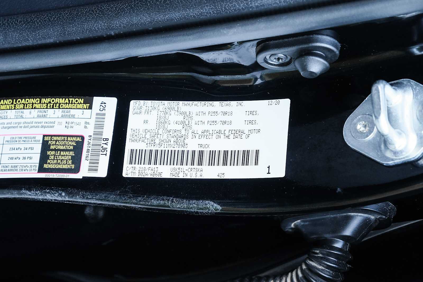 Used 2021 Toyota Tundra SR RWD image 49