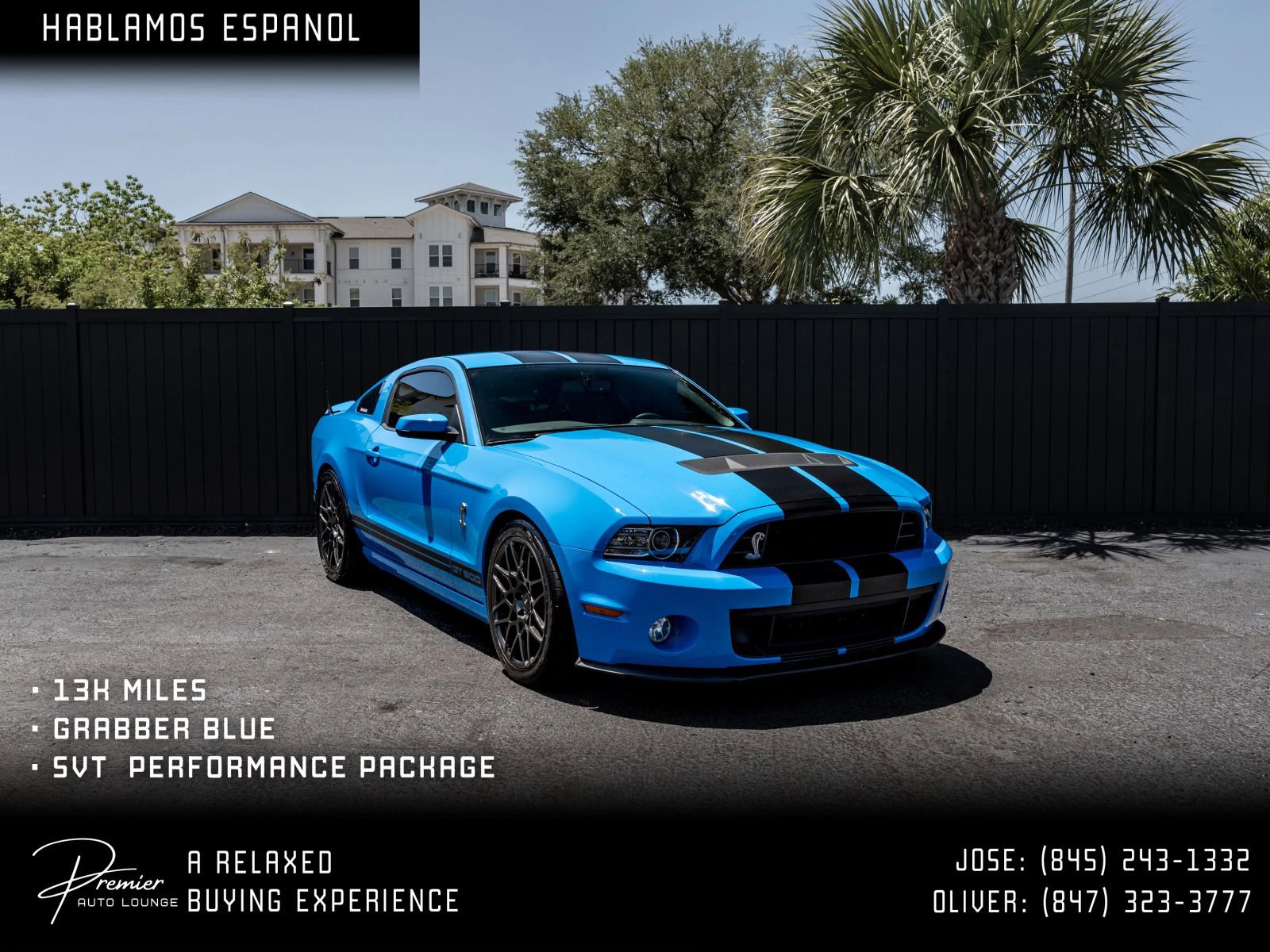 Used 2013 Ford Mustang Shelby GT500