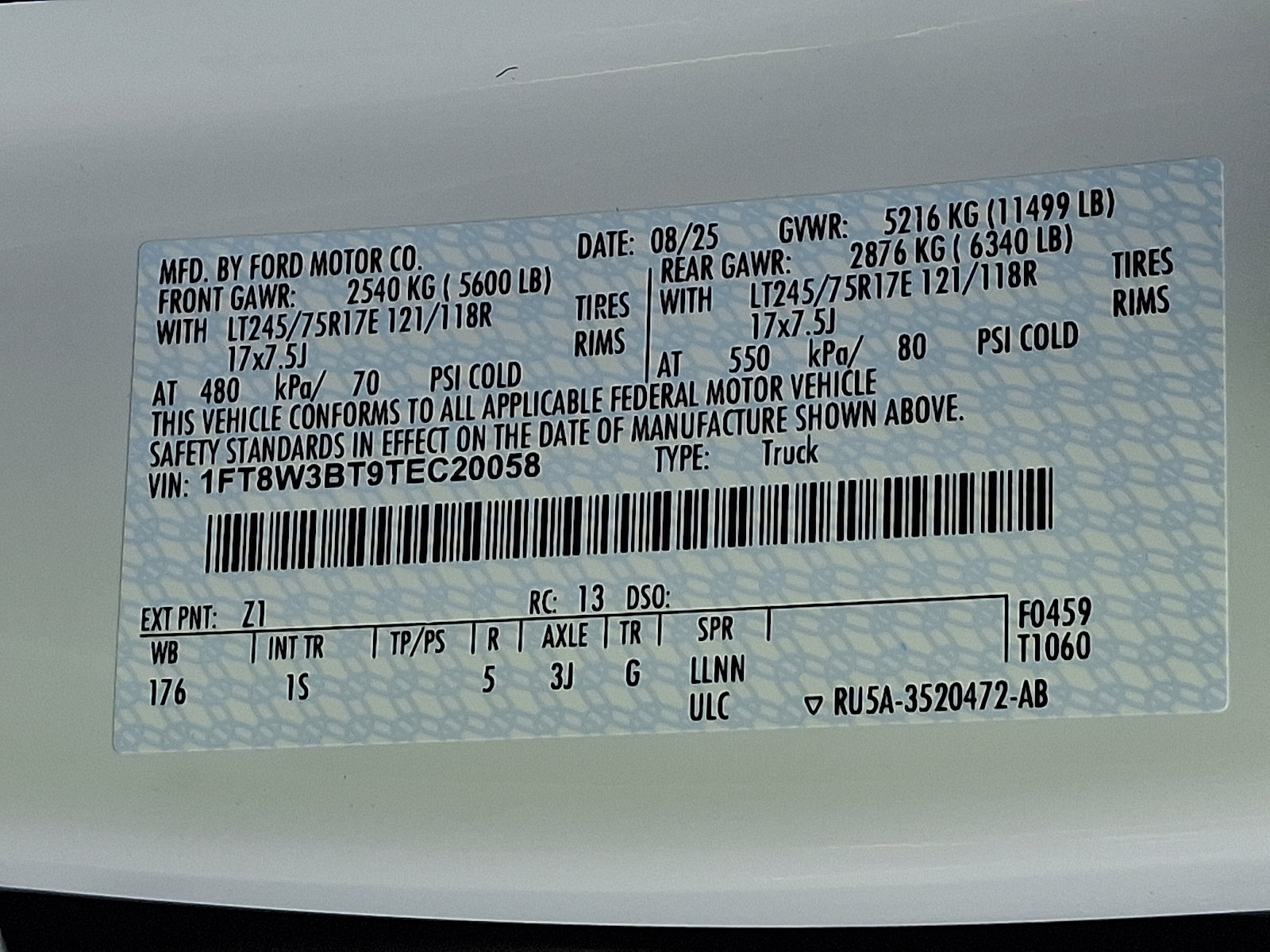 New 2026 Ford F350 XL image 9