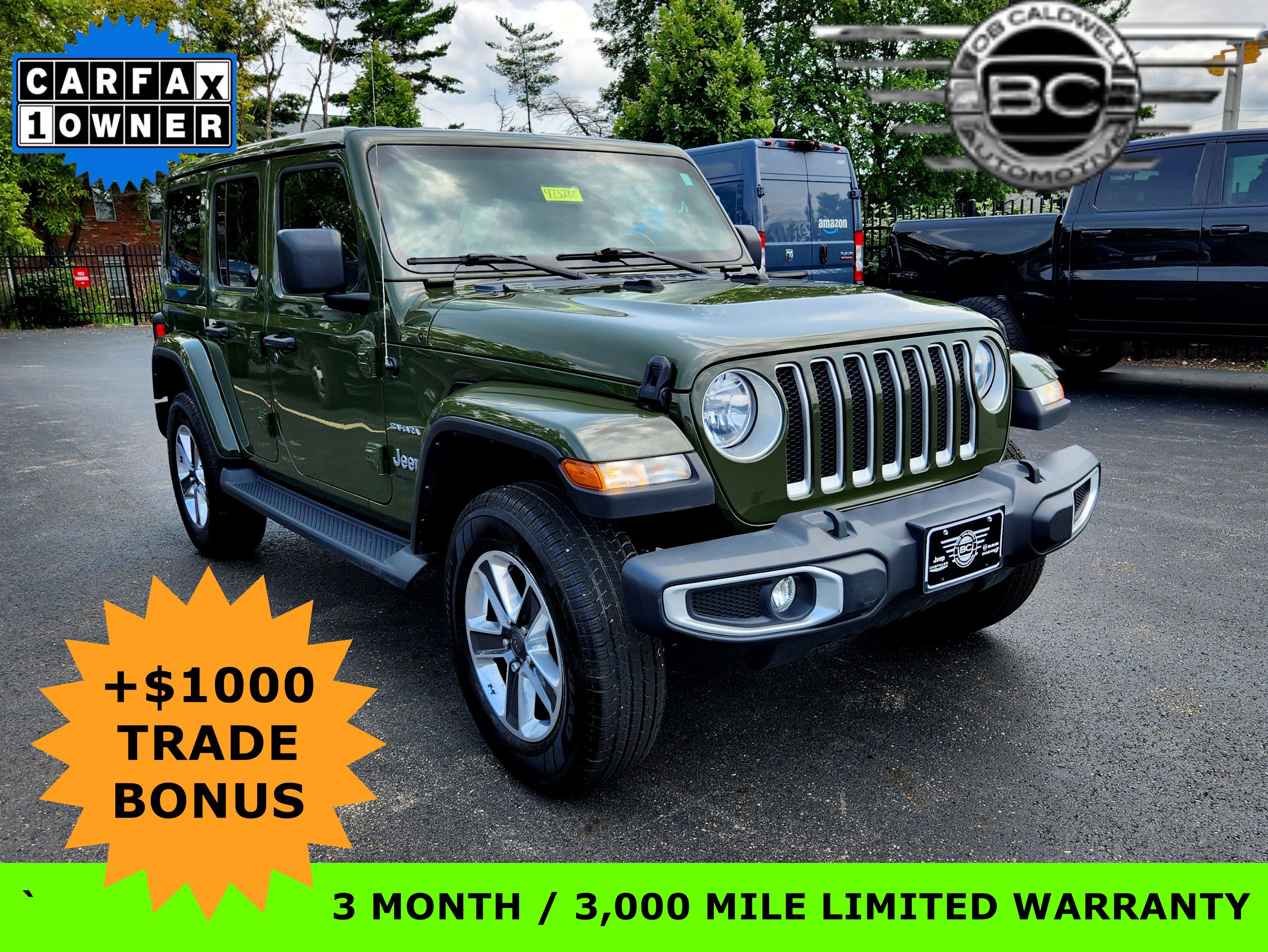 Used 2021 Jeep Wrangler Unlimited Sahara
