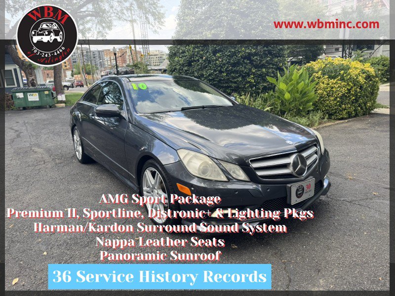 Used 2010 Mercedes-Benz E 550 Coupe image 1