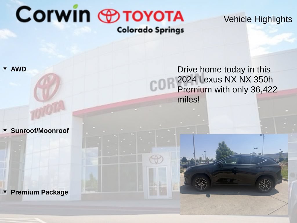 Used 2024 Lexus NX 350h AWD image 7