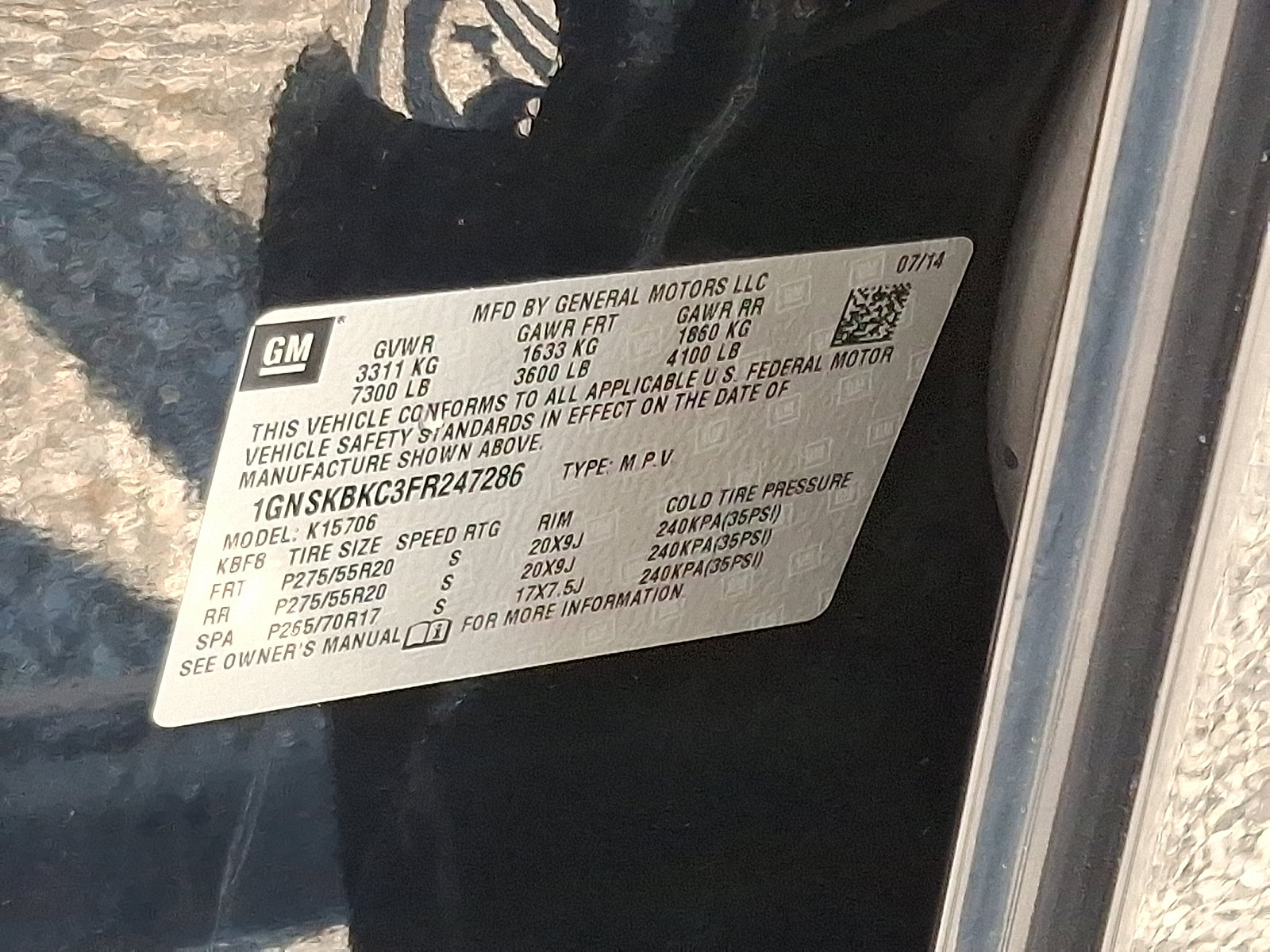 Used 2015 Chevrolet Tahoe LT image 30