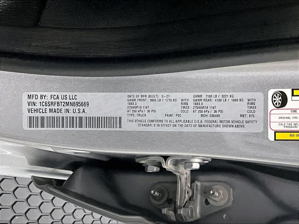 Used 2021 RAM 1500 Big Horn AWD/4WD image 34