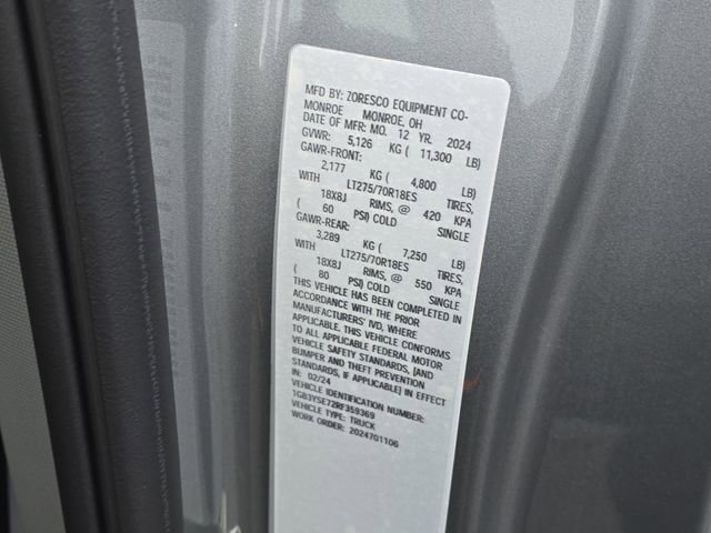 New 2024 Chevrolet Silverado 3500 W/T w/ WT Convenience Package image 29