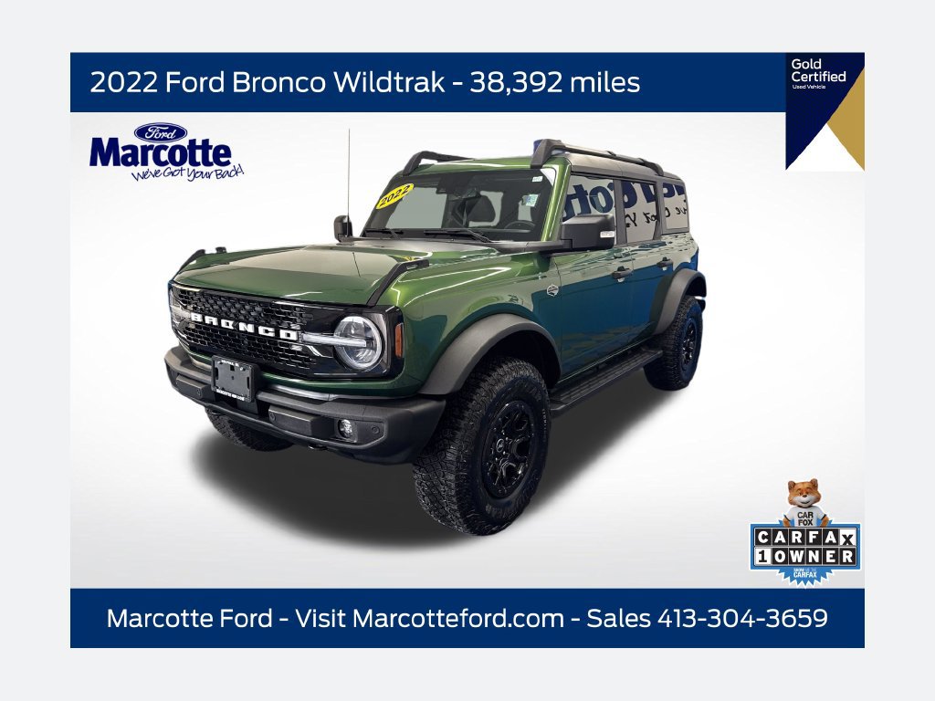 Certified 2022 Ford Bronco Wildtrak AWD/4WD 360° Tour
