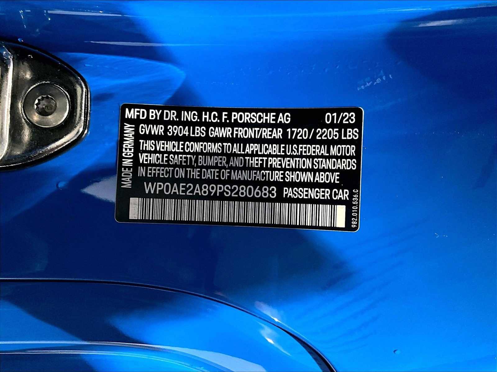 Used 2023 Porsche 718 Cayman GT4 RS w/ Weissach Package image 33