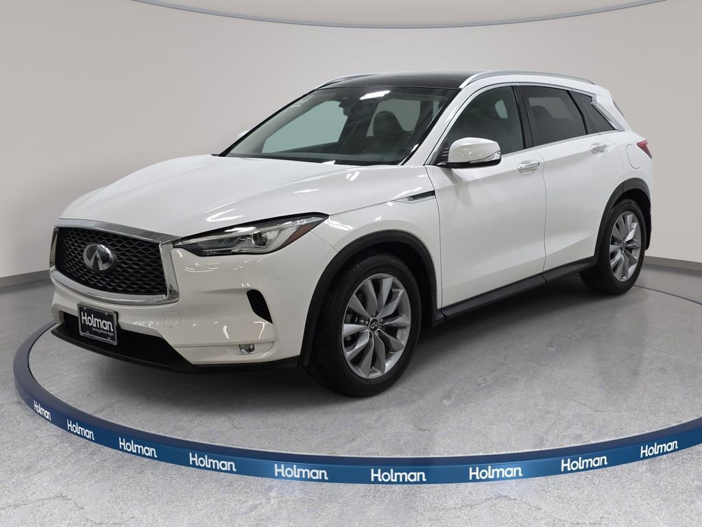 Used 2020 INFINITI QX50 Luxe w/ Cargo Package AWD/4WD video 1