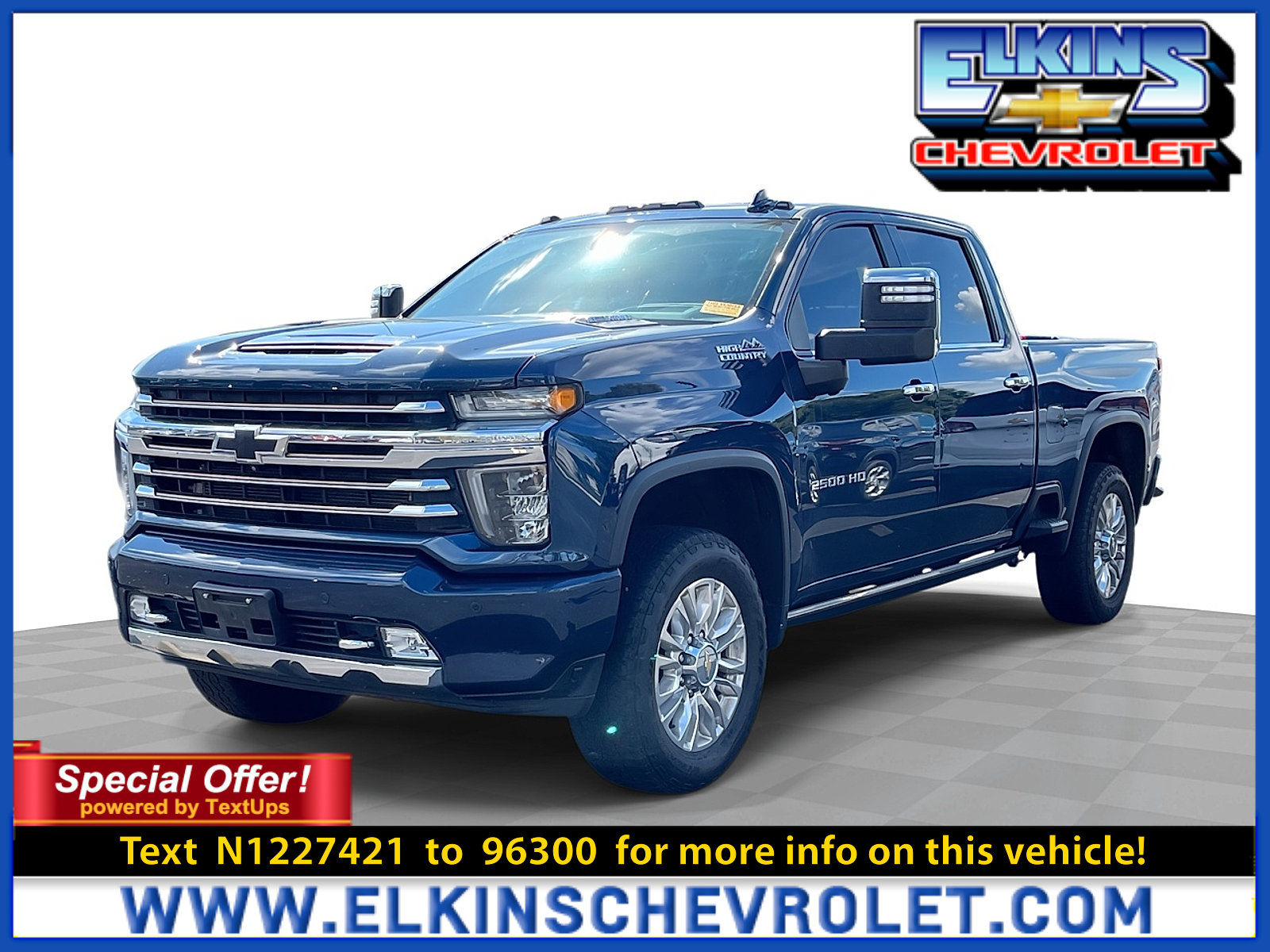 Used 2022 Chevrolet Silverado 2500 High Country w/ Z71 Off-Road Package