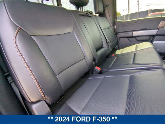 Used 2024 Ford F350 Lariat w/ Black Appearance Package AWD/4WD image 22
