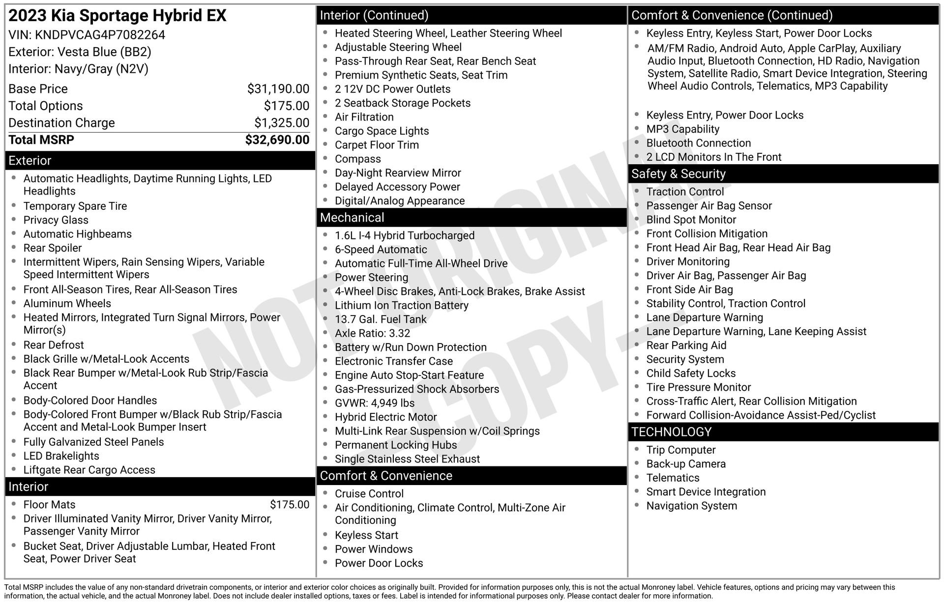 Used 2023 Kia Sportage EX image 31