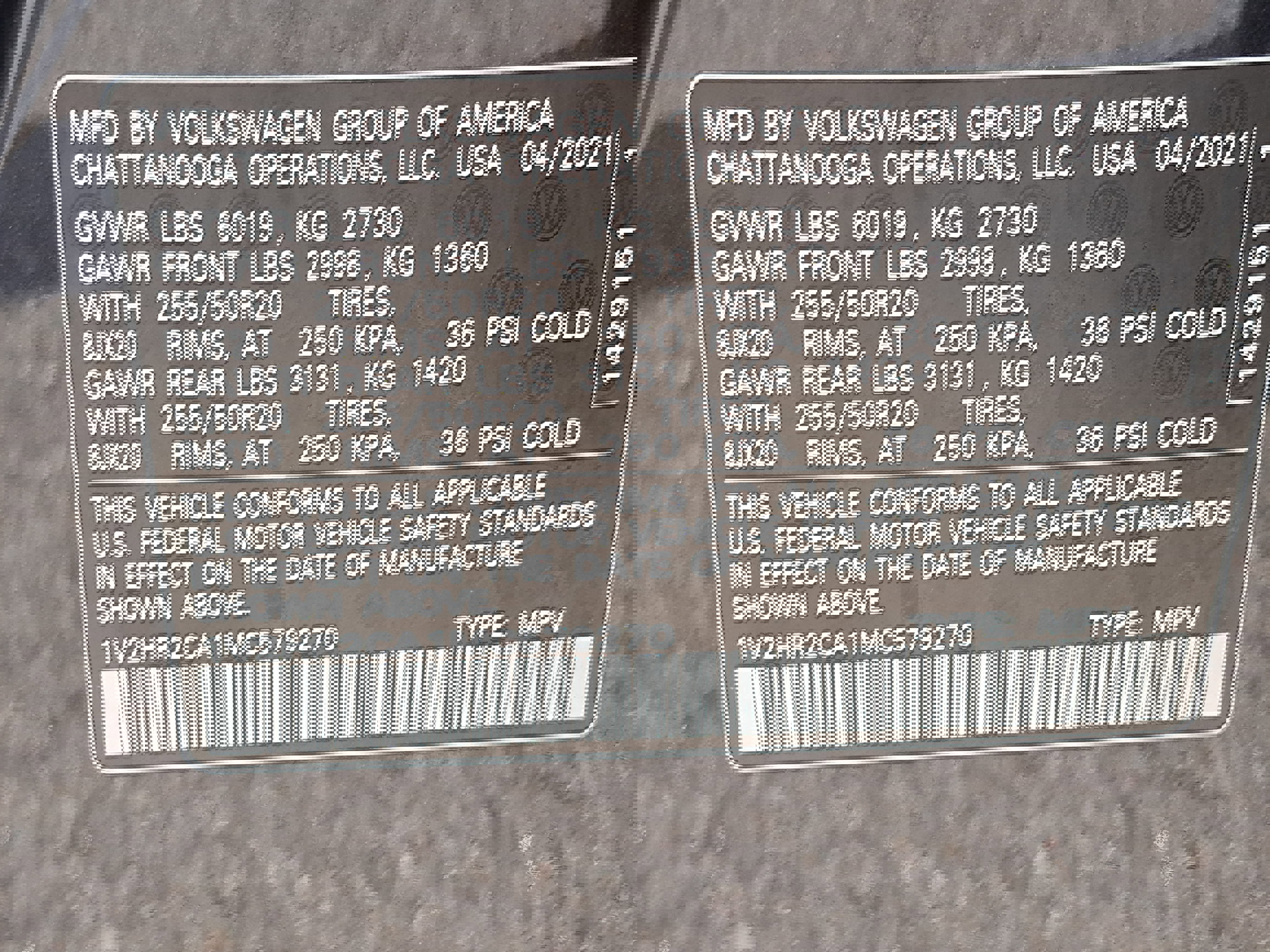 Used 2021 Volkswagen Atlas SE image 34