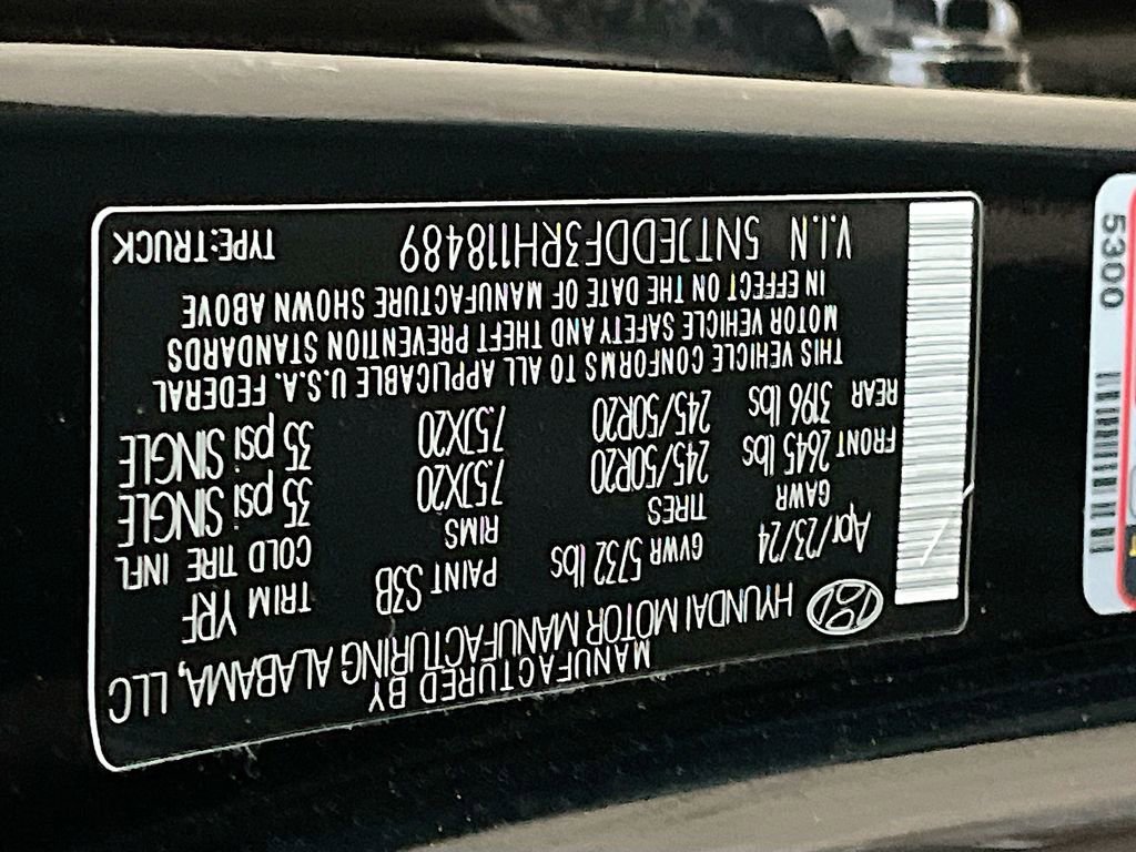 Used 2024 Hyundai Santa Cruz Limited image 33