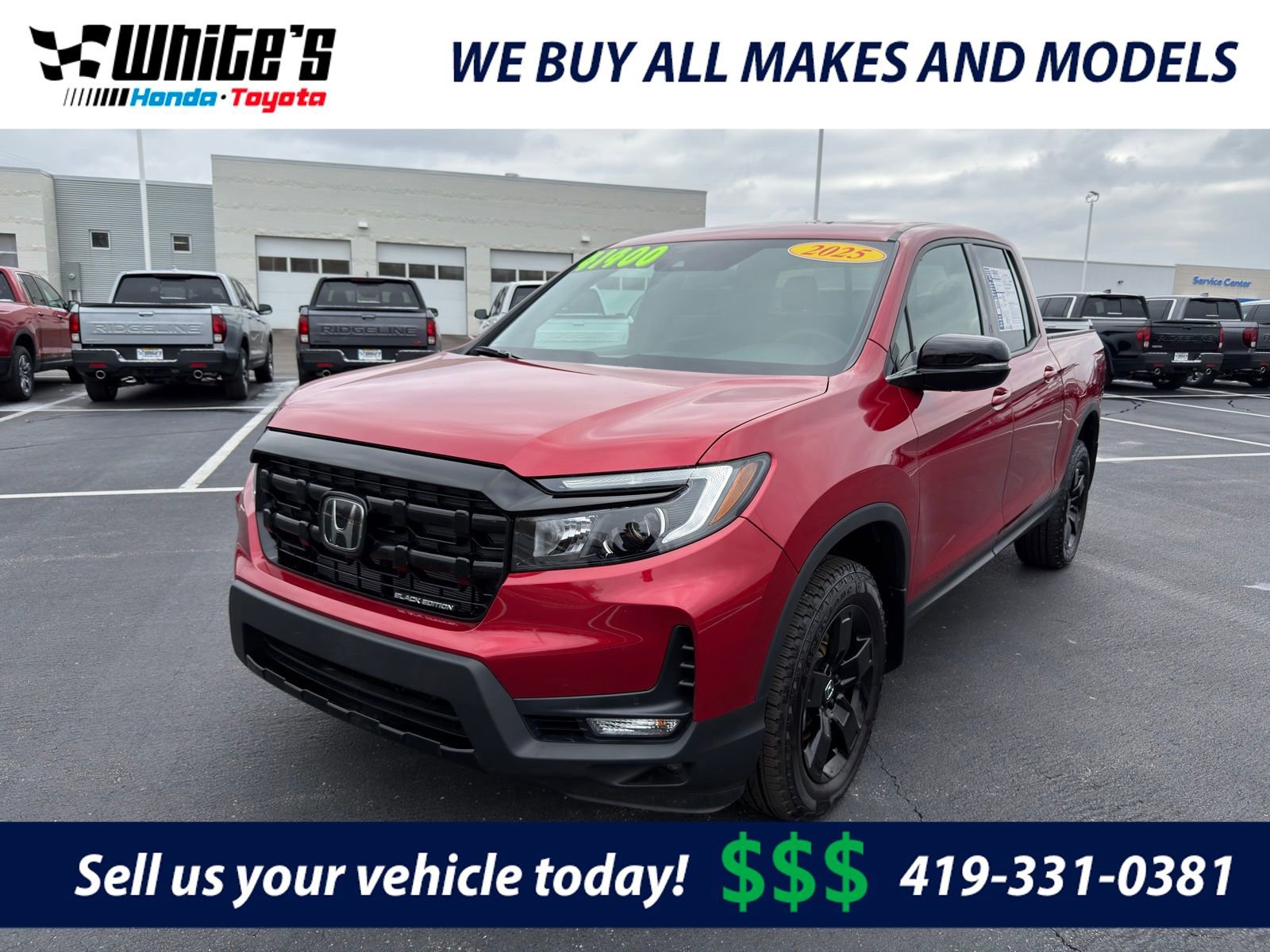 Used 2025 Honda Ridgeline Black Edition