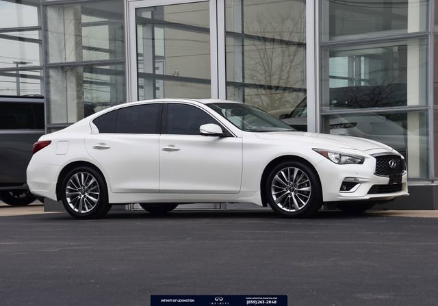 Used 2023 INFINITI Q50 Luxe w/ Cargo Package