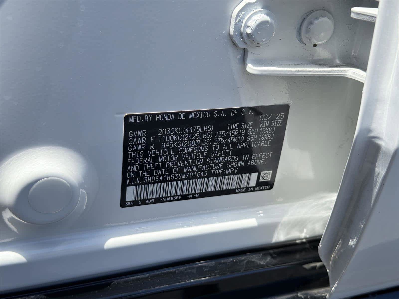 Used 2025 Acura ADX A-Spec FWD image 22