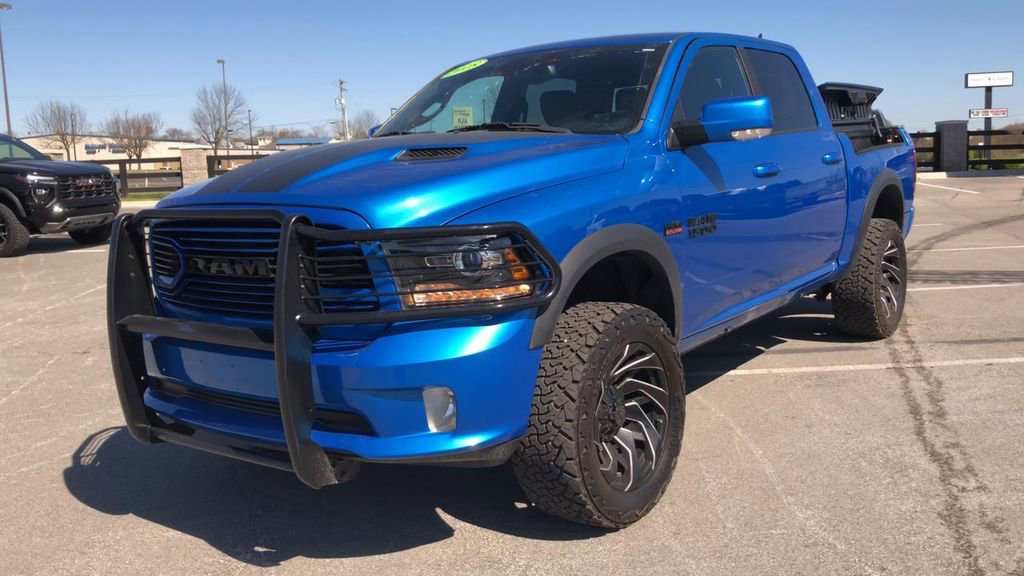 Used 2018 RAM 1500 Sport w/ Hydro Blue Sport Package AWD/4WD image 4