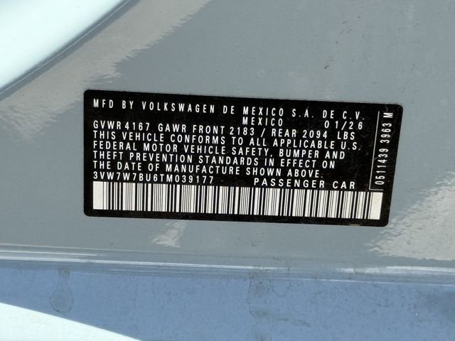 New 2026 Volkswagen Jetta SE image 24