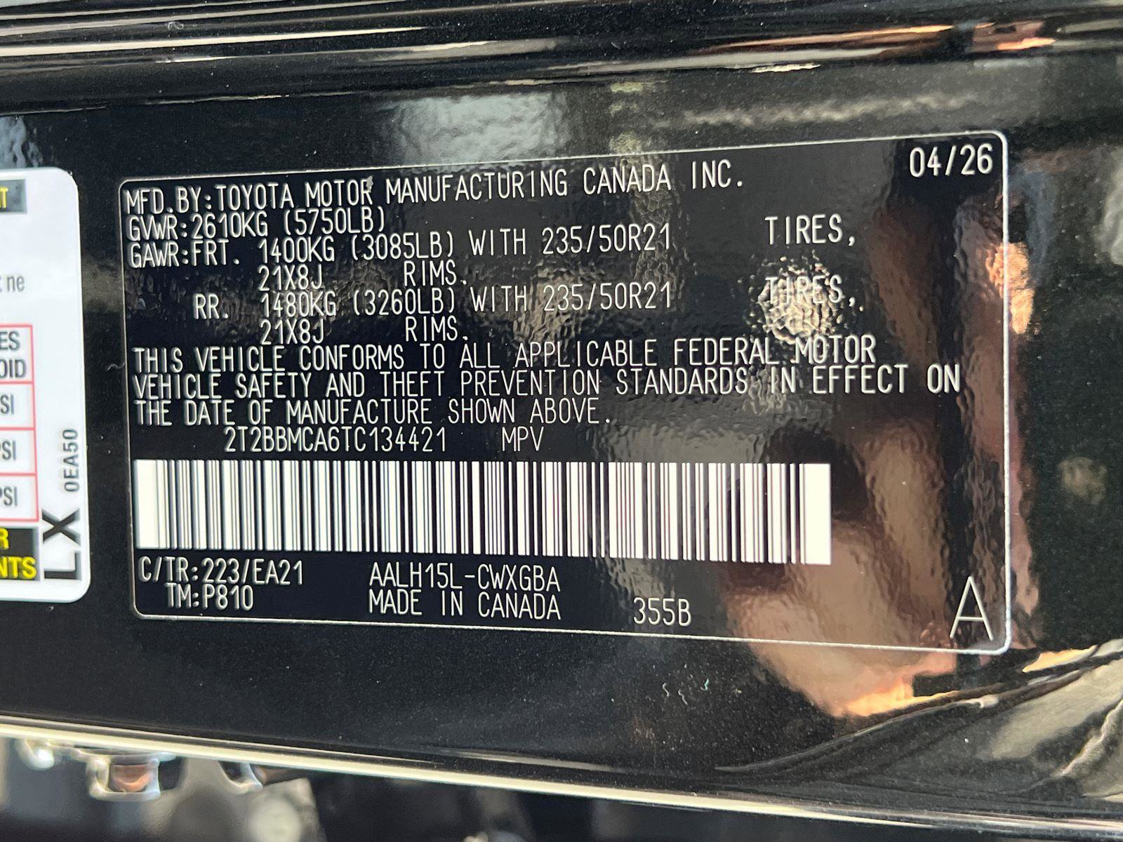 New 2026 Lexus RX 350h AWD/4WD image 27