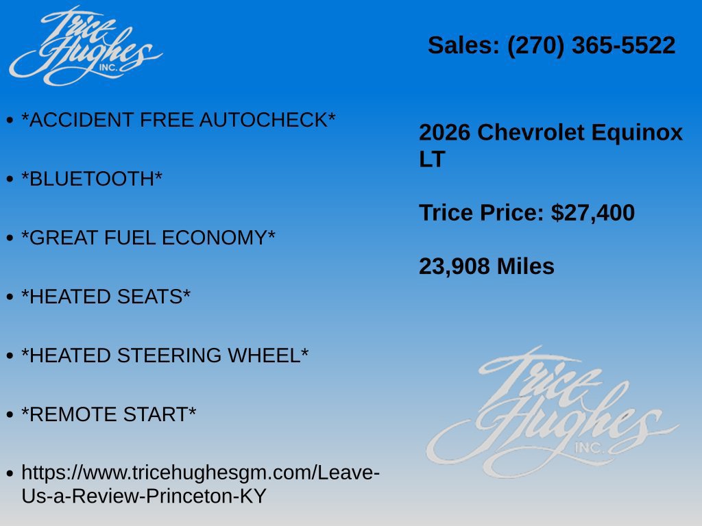Used 2026 Chevrolet Equinox LT AWD/4WD image 7