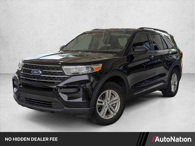 Used 2022 Ford Explorer XLT w/ Class IV Trailer Tow Package RWD image 1