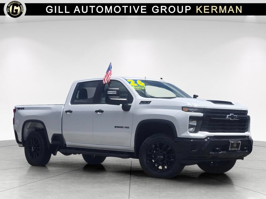 New 2026 Chevrolet Silverado 2500 Custom w/ Custom Value Package AWD/4WD image 1