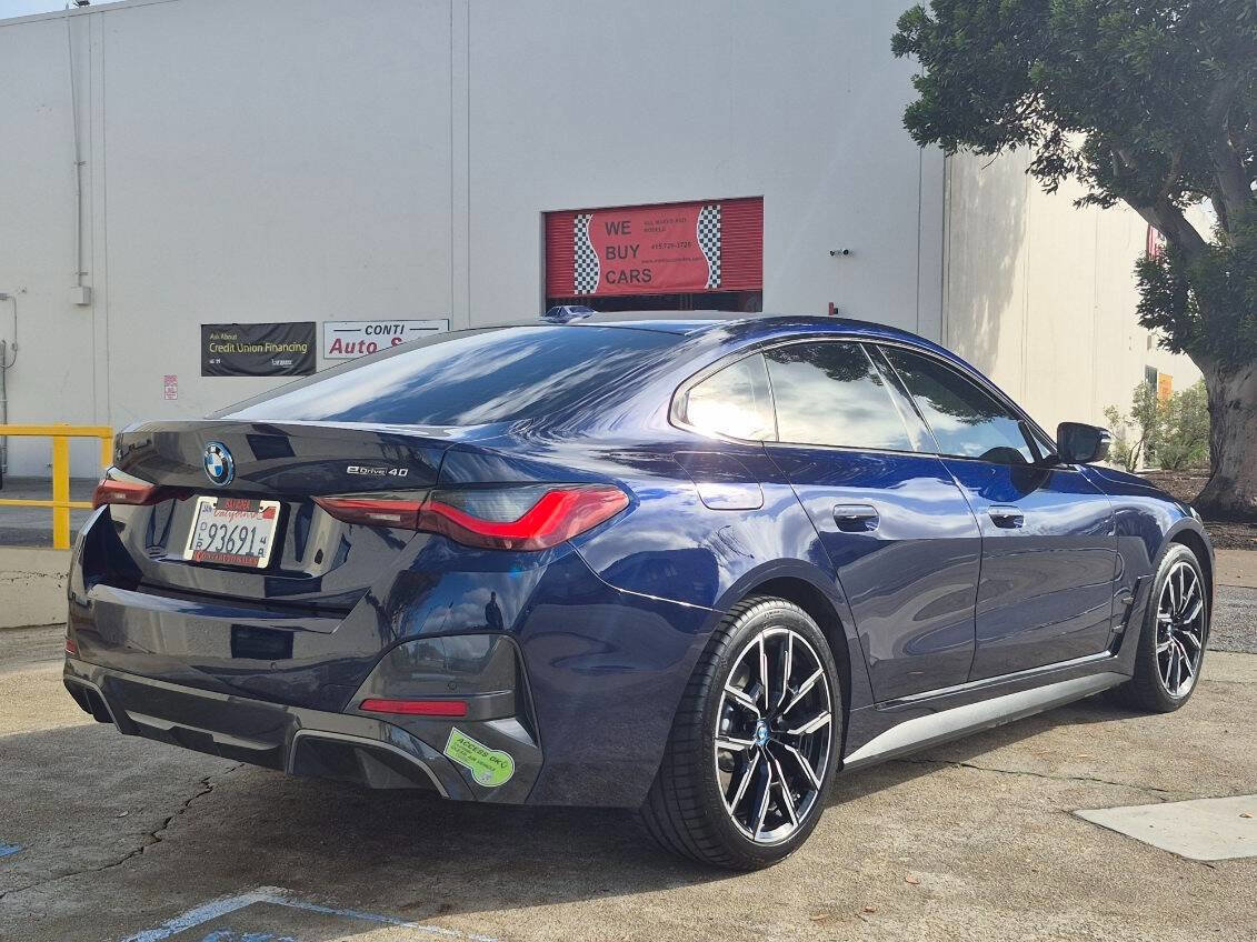 Used 2023 BMW i4 eDrive40 w/ M Sport Package image 2
