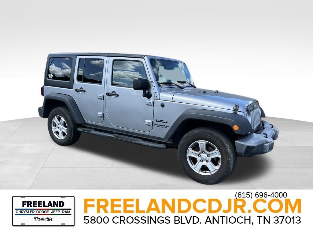 Used 2017 Jeep Wrangler Unlimited Sport w/ Quick Order Package 24S
