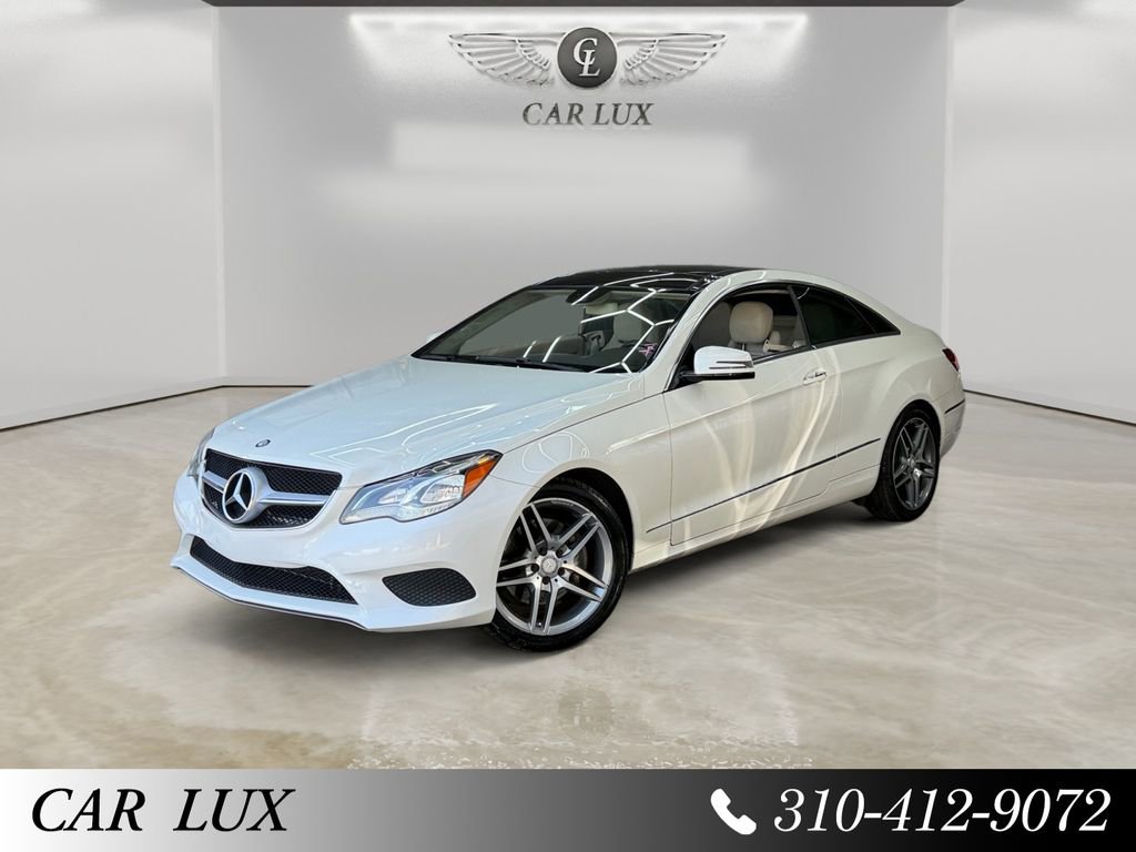 Used 2014 Mercedes-Benz E 350 4MATIC Coupe w/ Premium 1 Package image 1