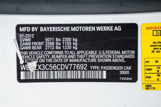 Used 2012 BMW 650i Coupe RWD image 70
