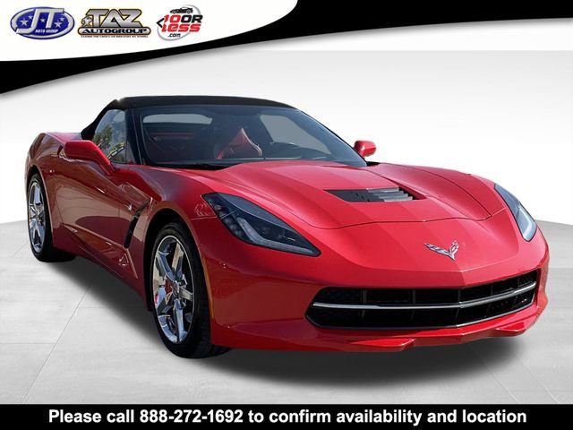 Used 2015 Chevrolet Corvette Stingray Convertible w/ 2LT Preferred Equipment Group image 1